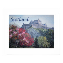 Edinburgh Castle Scotland painting by Pola.B.Alex