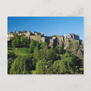 Edinburgh Castle, Scotland Postcard
