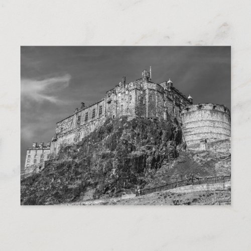 Edinburgh Castle Scotland Postcard