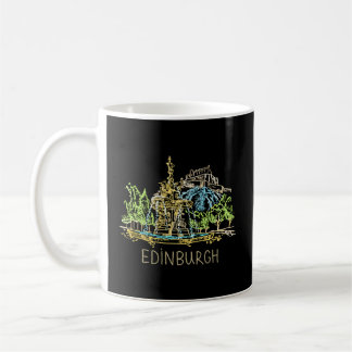 Edinburgh City Scotland Uk For Coffee Mug