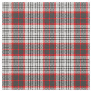 Grey and Red Tartan