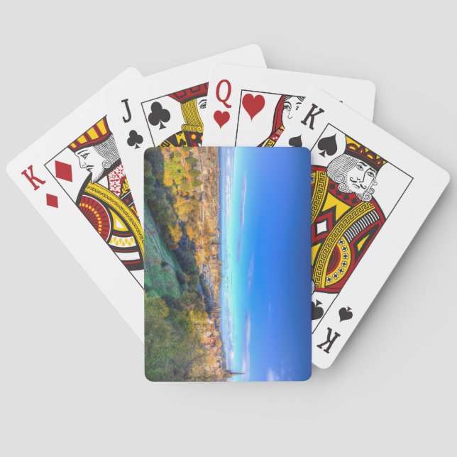 Edinburgh City View Poker Cards (Back)