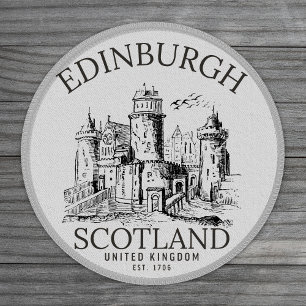 Edinburgh Embroidered United Kingdom Patch