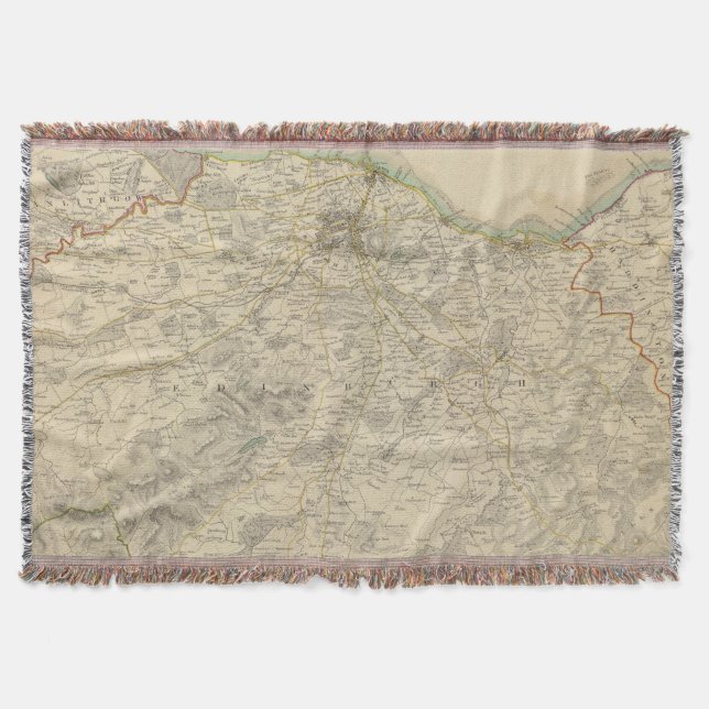 Edinburgh environments throw blanket (Front)