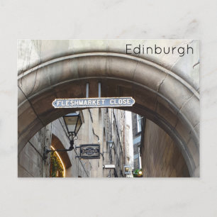Edinburgh - Fleshmarket Close Postcard