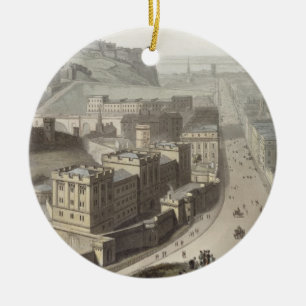 Edinburgh, from Calton Hill, from 'A Voyage Around Ceramic Ornament