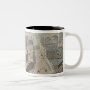 Edinburgh, from Calton Hill, from 'A Voyage Around Two-Tone Coffee Mug