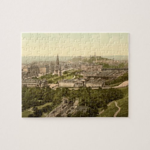 Edinburgh from the Castle Scotland Jigsaw Puzzle