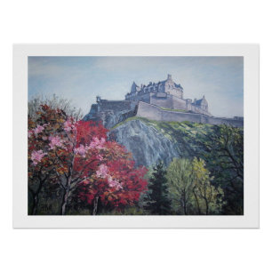 Edinburgh, May. Scotland. By Pola.B.Alex Poster