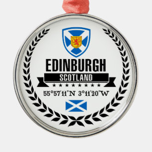 Edinburgh Metal Ornament