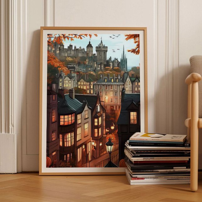 Edinburgh Print Edinburgh Illustration Scotland (Creator Uploaded)