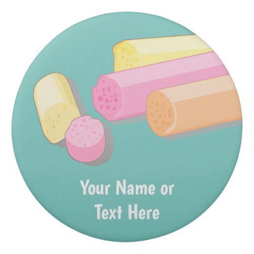 Edinburgh Rock _ Scottish candy _ personalize this Eraser