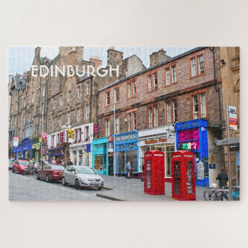 Edinburgh Royal Mile Scotland  Jigsaw Puzzle