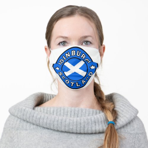 Edinburgh Scotland Adult Cloth Face Mask