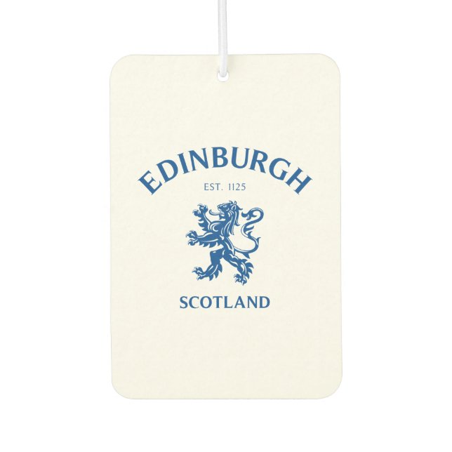 Edinburgh Scotland Air Freshener (Front)