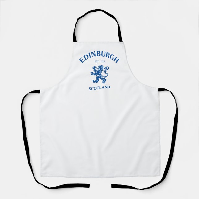Edinburgh Scotland Apron (Front)