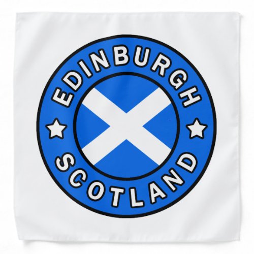 Edinburgh Scotland Bandana