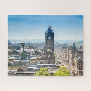 Edinburgh, Scotland City View Jigsaw Puzzle