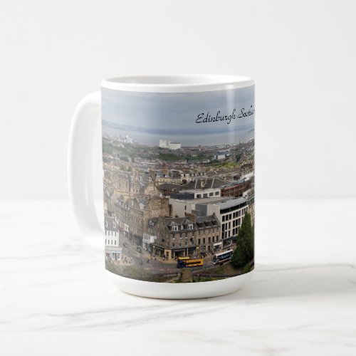 Edinburgh Scotland Cityscape photography Coffee Mug