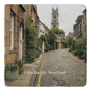 Edinburgh, Scotland cityscape Trivet