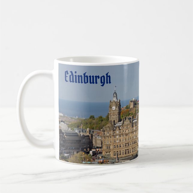 Edinburgh, Scotland Coffee Mug (Left)