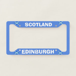 Edinburgh Scotland License Plate Frame