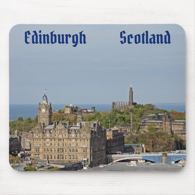 Edinburgh, Scotland Mouse Mat (Front)