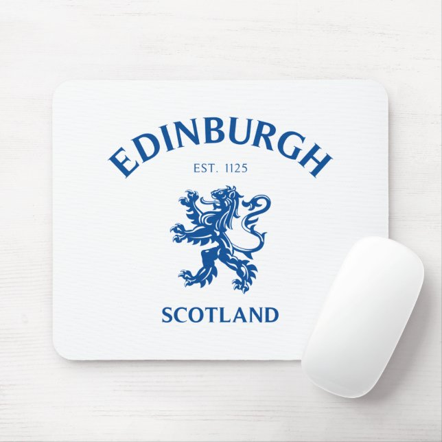 Edinburgh Scotland Mouse Pad (With Mouse)
