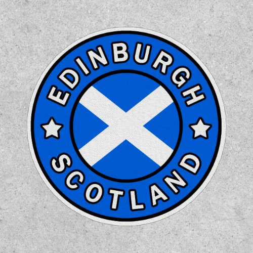 Edinburgh Scotland Patch