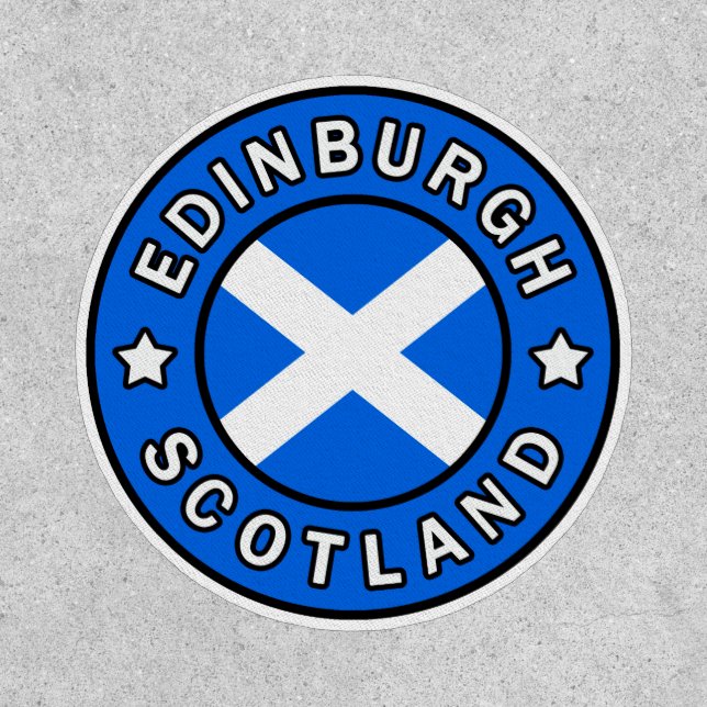 Edinburgh Scotland Patch (Front)