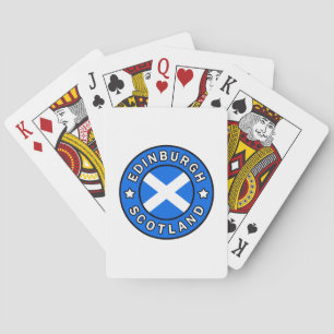 Edinburgh Scotland Poker Cards