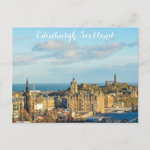 Edinburgh Scotland Postcard