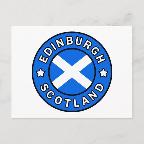Edinburgh Scotland Postcard