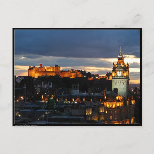 Edinburgh Scotland Postcard