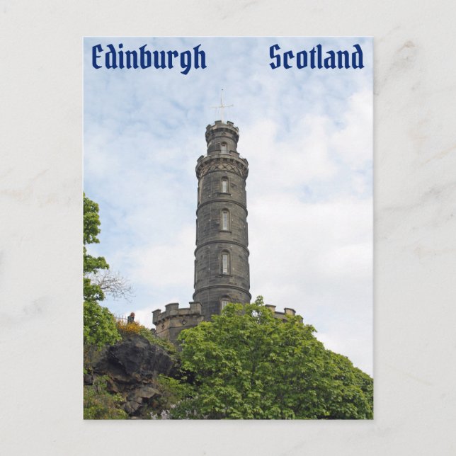 Edinburgh, Scotland Postcard (Front)