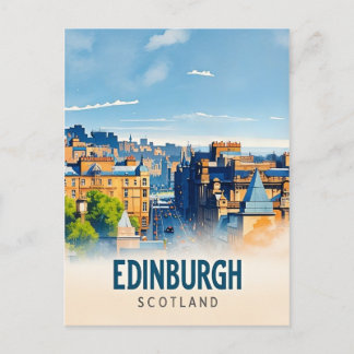 Edinburgh Scotland Postcard