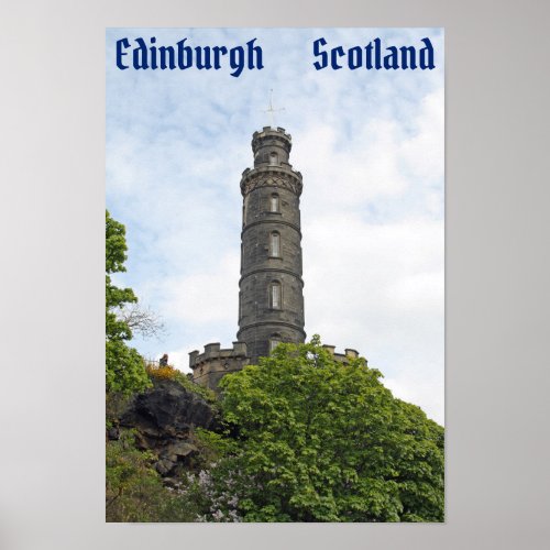 Edinburgh Scotland Poster