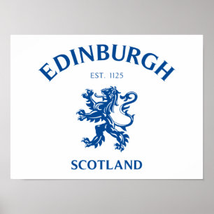 Edinburgh Scotland Poster