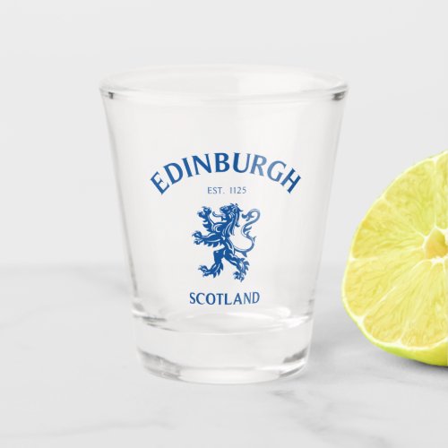EDINBURGH Scotland Shot Glass