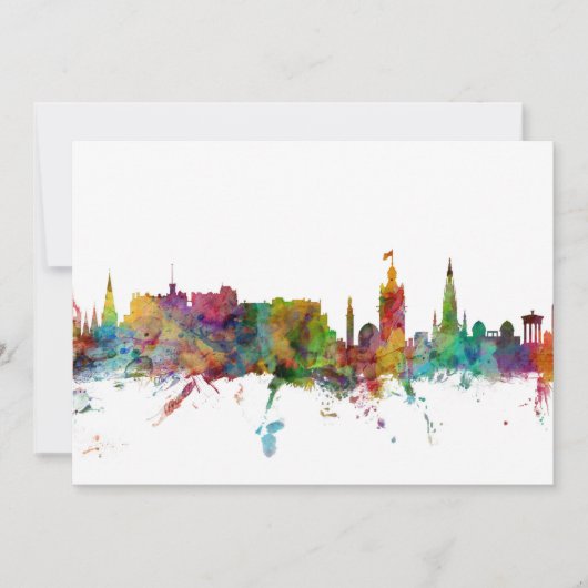 Edinburgh Scotland Skyline (Front)