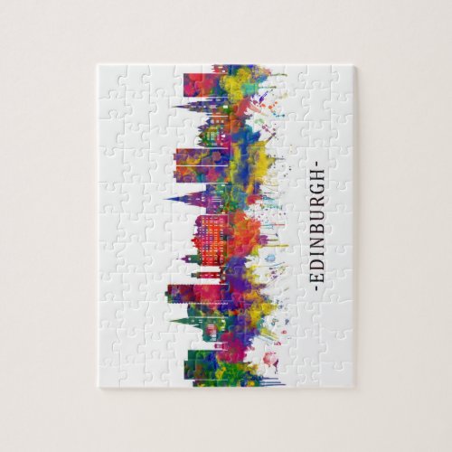 Edinburgh Scotland Skyline Jigsaw Puzzle