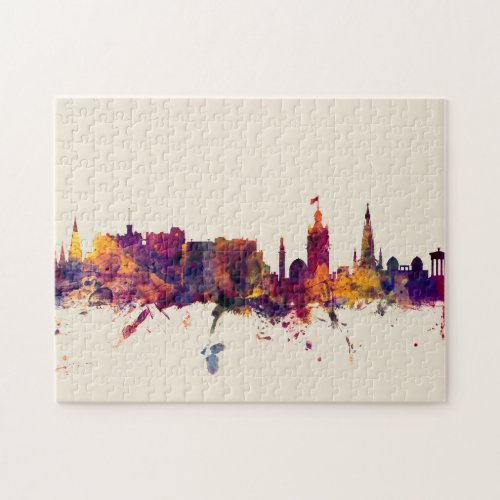 Edinburgh Scotland Skyline Jigsaw Puzzle