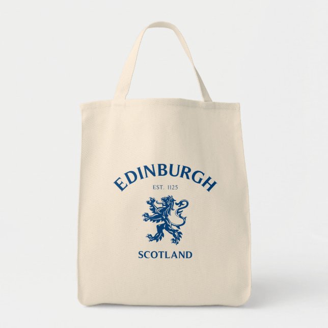 Edinburgh Scotland Tote Bag (Front)