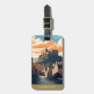 Edinburgh Scotland Travel Luggage Tags