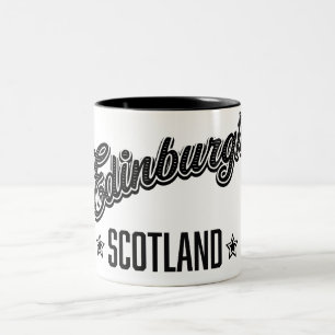Edinburgh Scotland Two-Tone Coffee Mug