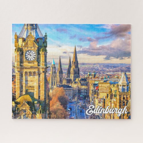 Edinburgh Scotland United Kingdom Jigsaw Puzzle