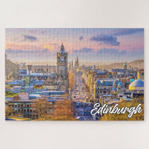 Edinburgh Scotland United Kingdom Jigsaw Puzzle