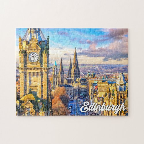 Edinburgh Scotland United Kingdom Jigsaw Puzzle