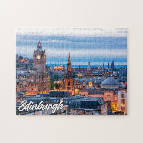 Edinburgh Scotland United Kingdom Jigsaw Puzzle