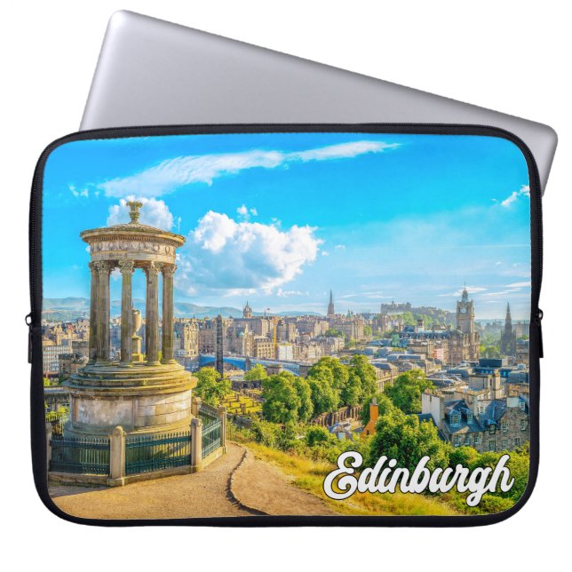 Edinburgh, Scotland, United Kingdom Laptop Sleeve (Front)